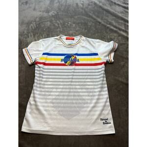 Bitolia Gallery Romania‎ striped shirt Medium